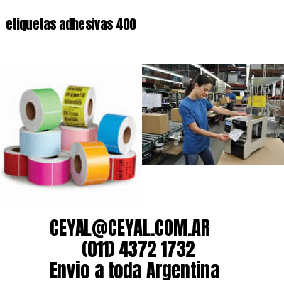 etiquetas adhesivas 400