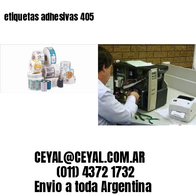 etiquetas adhesivas 405