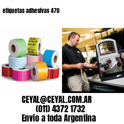 etiquetas adhesivas 470