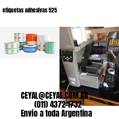 etiquetas adhesivas 525