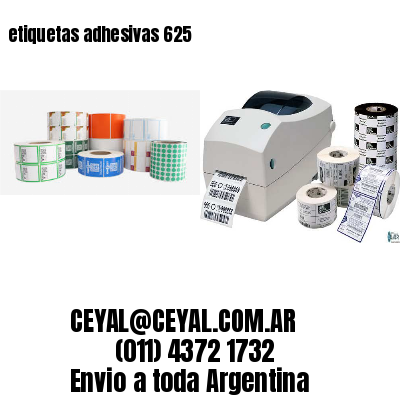 etiquetas adhesivas 625