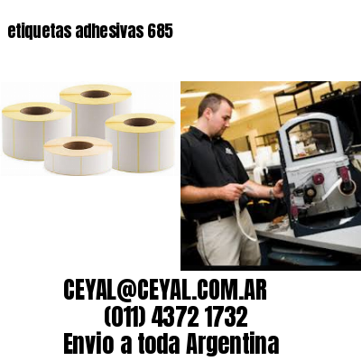 etiquetas adhesivas 685
