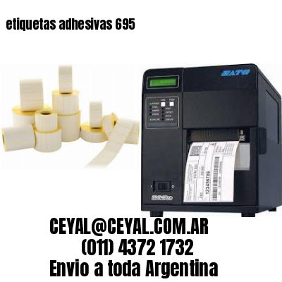 etiquetas adhesivas 695