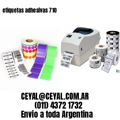 etiquetas adhesivas 710