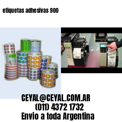 etiquetas adhesivas 900