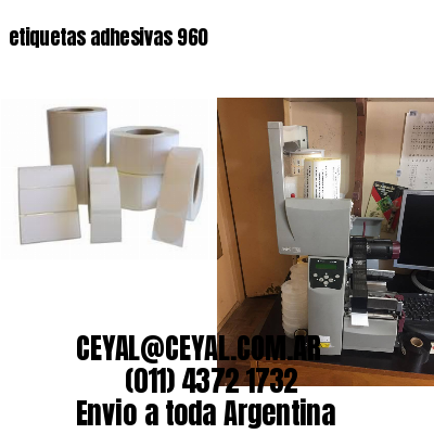 etiquetas adhesivas 960