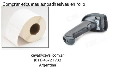 Comprar etiquetas autoadhesivas en rollo