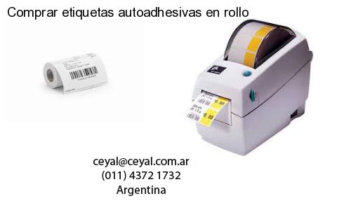 Comprar etiquetas autoadhesivas en rollo