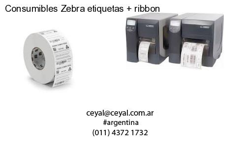 Consumibles Zebra etiquetas   ribbon