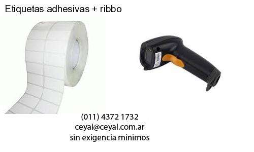 Etiquetas adhesivas   ribbo