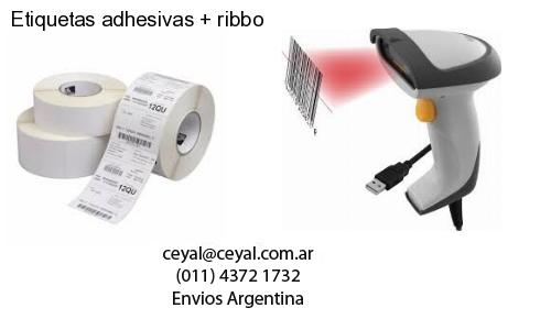 Etiquetas adhesivas   ribbo