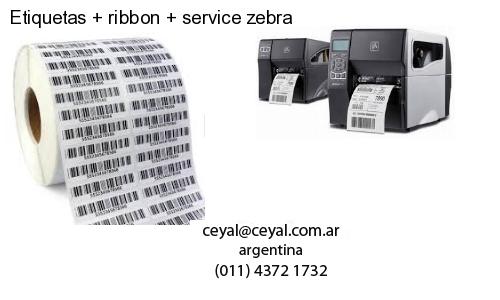 Etiquetas   ribbon   service zebra