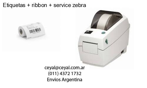 Etiquetas   ribbon   service zebra