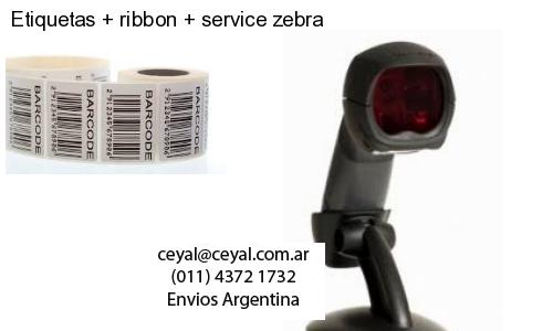 Etiquetas   ribbon   service zebra