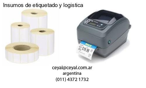 Insumos de etiquetado y logistica