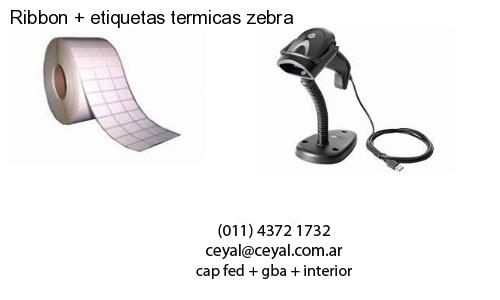 Ribbon   etiquetas termicas zebra