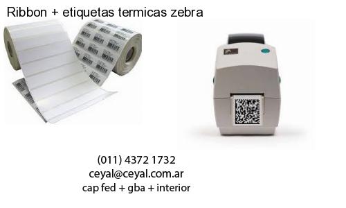 Ribbon   etiquetas termicas zebra