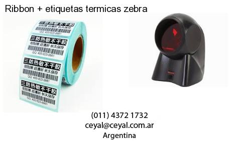 Ribbon   etiquetas termicas zebra