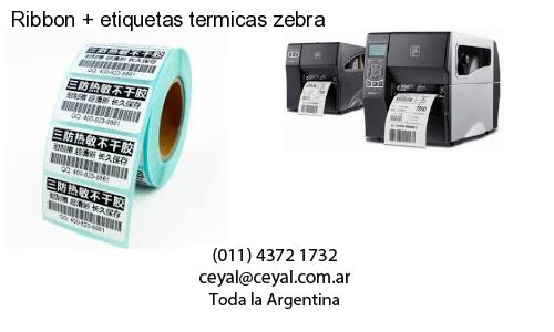 Ribbon   etiquetas termicas zebra