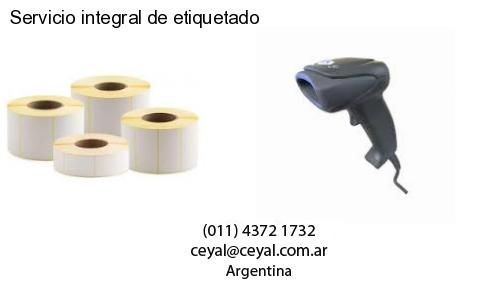 Servicio integral de etiquetado