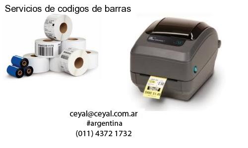 Servicios de codigos de barras