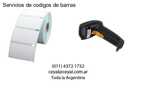 Servicios de codigos de barras