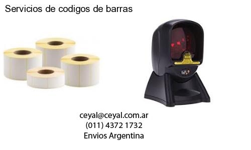 Servicios de codigos de barras