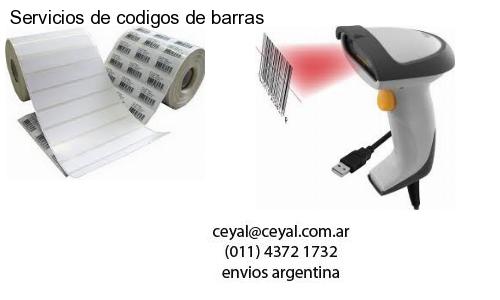 Servicios de codigos de barras