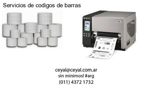 Servicios de codigos de barras