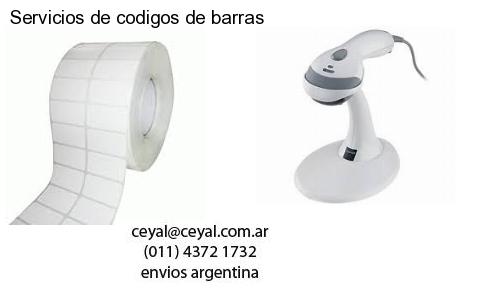 Servicios de codigos de barras