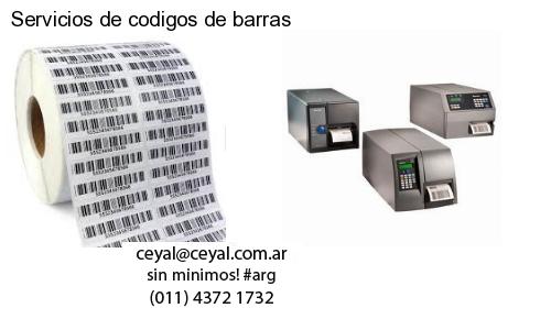 Servicios de codigos de barras