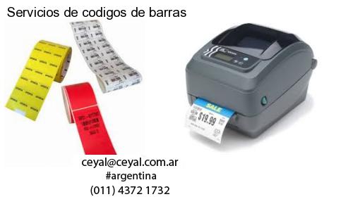 Servicios de codigos de barras