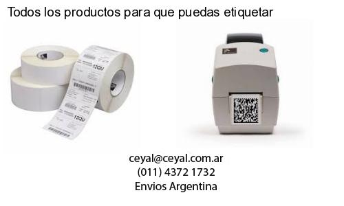 Todos los productos para que puedas etiquetar