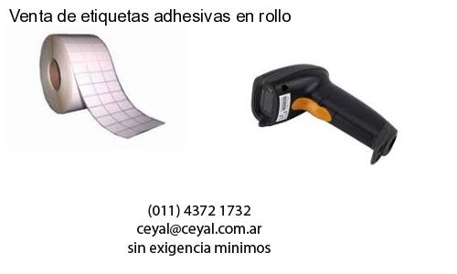 Venta de etiquetas adhesivas en rollo