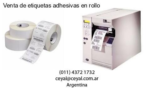 Venta de etiquetas adhesivas en rollo