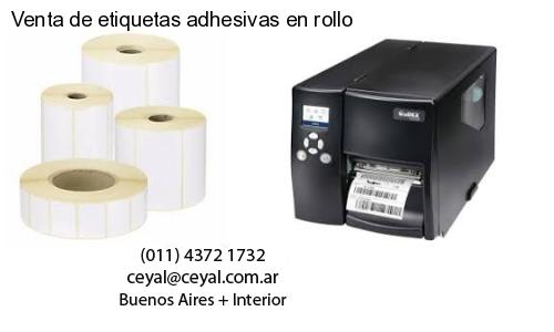 Venta de etiquetas adhesivas en rollo