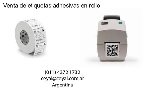 Venta de etiquetas adhesivas en rollo