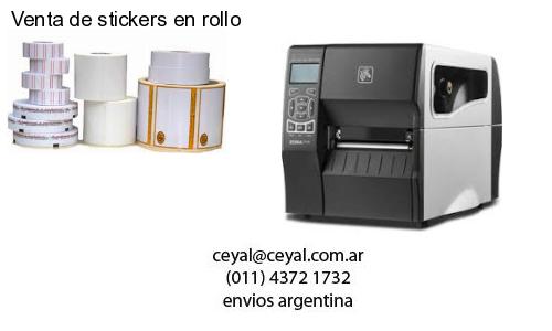 Venta de stickers en rollo