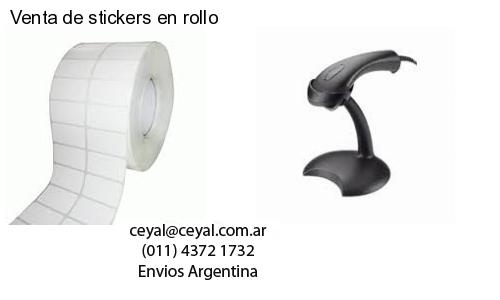 Venta de stickers en rollo