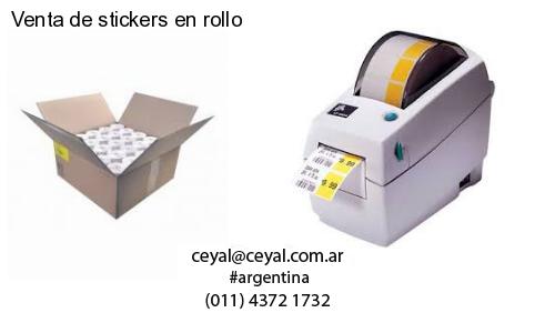 Venta de stickers en rollo