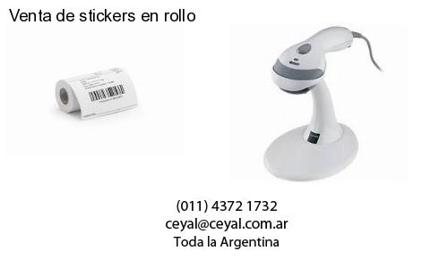 Venta de stickers en rollo