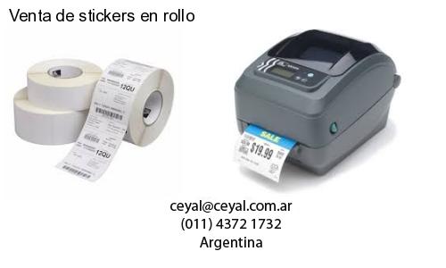 Venta de stickers en rollo