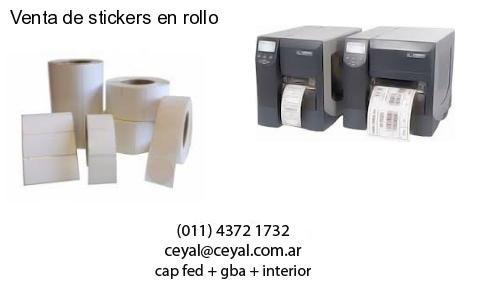 Venta de stickers en rollo