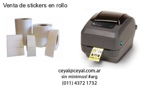 Venta de stickers en rollo