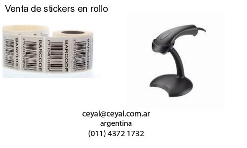 Venta de stickers en rollo