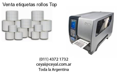 Venta etiquetas rollos Top