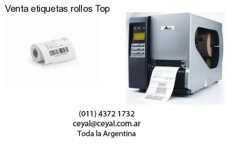 Venta etiquetas rollos Top