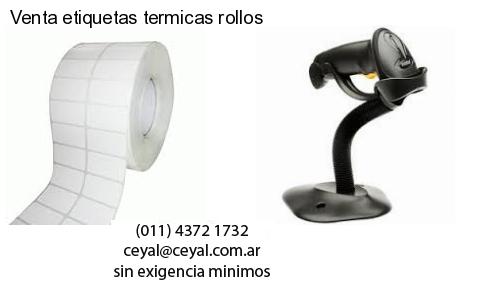 Venta etiquetas termicas rollos