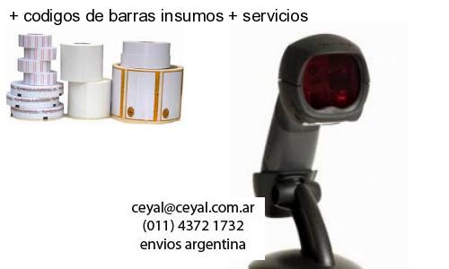   codigos de barras insumos   servicios