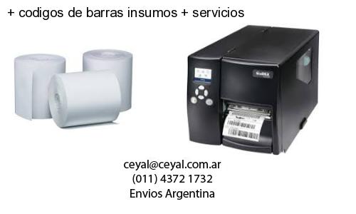   codigos de barras insumos   servicios